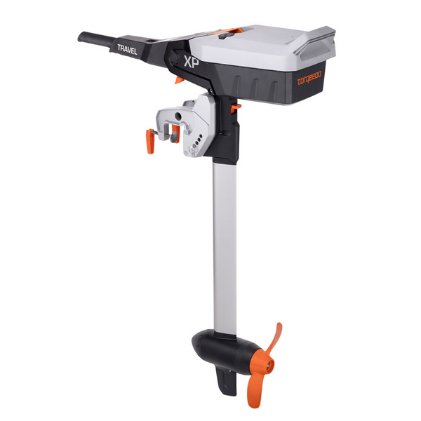 Torqeedo Travel XP Tiller Elecric Outboard Left Rear  View