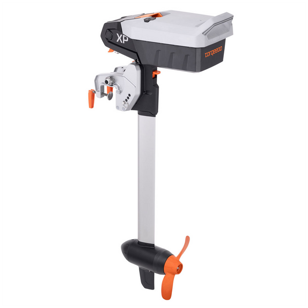 Torqeedo Travel XP Remote Electric Outboard Motor Left Rear view