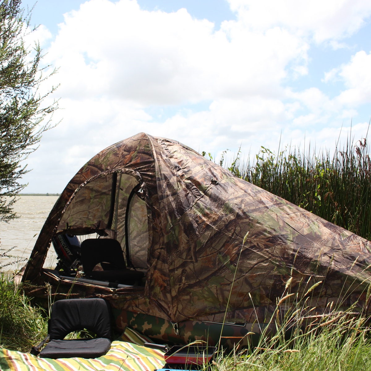 Camo Tent & Duck Blind – Great Lakes Watercraft