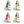 Load image into Gallery viewer, MiniCat 420 Emotion in 4 different clors, blue, yellow, red and orange

