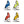 Load image into Gallery viewer, MiniCat 420 Instinct in 4 different colors; blue, yellow, red and orange