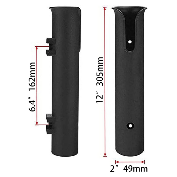 single fishing rod holder Fishing Rod Holders (Pair) – Great Lakes Watercraft